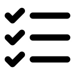 List SVG Icon